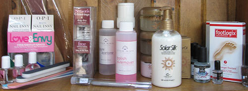 Kelowna nail and skin care products